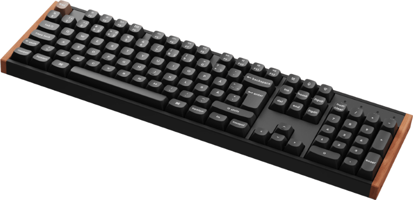 Keychron K10 HE Special Edition Kablet og trådløs Gateron Double-Rail Magnetic Nebula Nordisk Tastatur