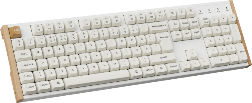 Keychron K10 HE Special Edition Johdollinen ja langaton Gateron Double-Rail Magnetic Nebula Pohjoismainen Näppäimistö