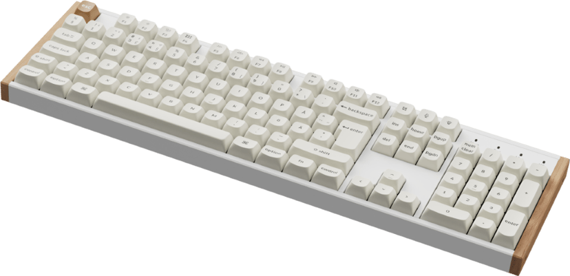 Keychron K10 HE Special Edition Kablet og trådløst Gateron Double-Rail Magnetic Nebula Nordisk Tastatur