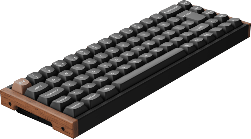 Keychron K6 HE Special Edition Kablet og trådløst Gateron 2.0 Purple Magnetic Nordisk Tastatur