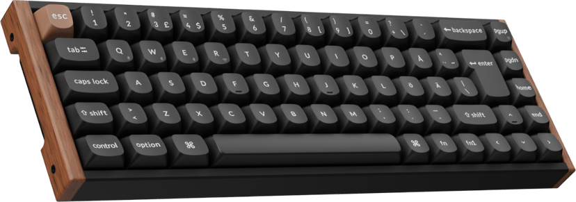 Keychron K6 HE Special Edition Kablet og trådløst Gateron 2.0 Purple Magnetic Nordisk Tastatur