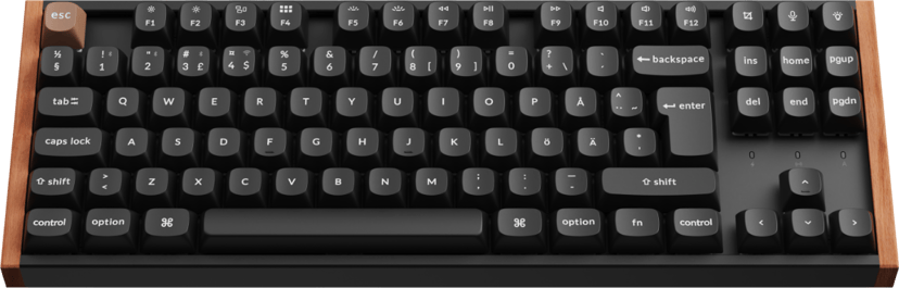 Keychron K8 HE Special Edition Trådbunden och trådlös Gateron 2.0 Purple Magnetic Nordisk Tangentbord