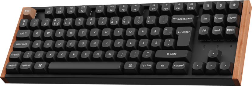 Keychron K8 HE Special Edition Trådbunden och trådlös Gateron 2.0 Purple Magnetic Nordisk Tangentbord