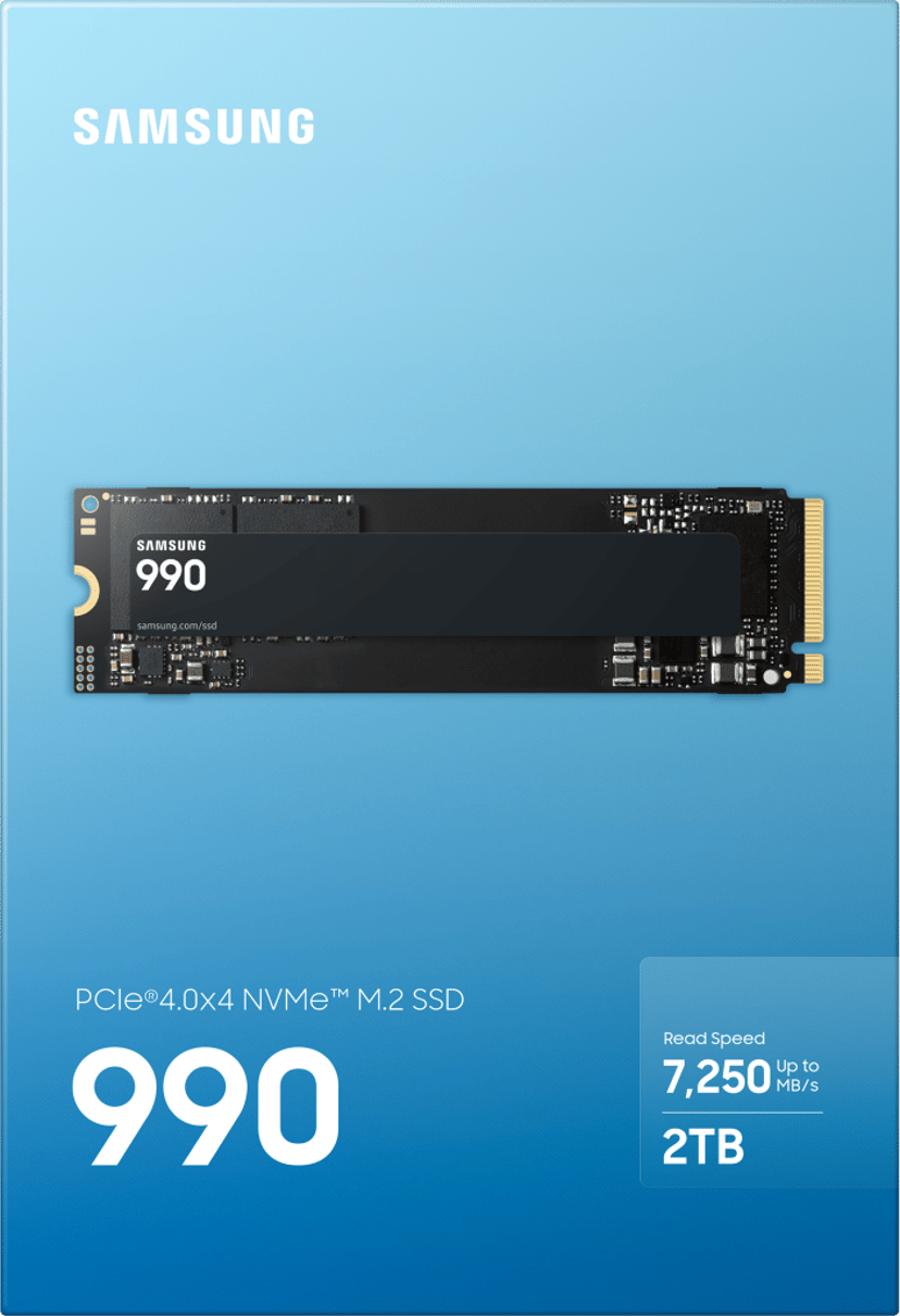 Samsung 990 2TB SSD M.2 2280 PCIe x4 2Gen