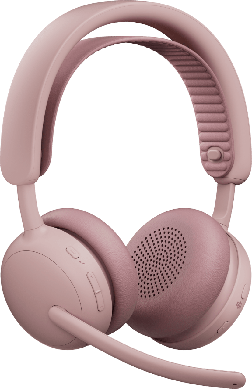 Logitech Zone Wireless 2 ES with dongle Stereo USB-C Microsoft Teams Rose