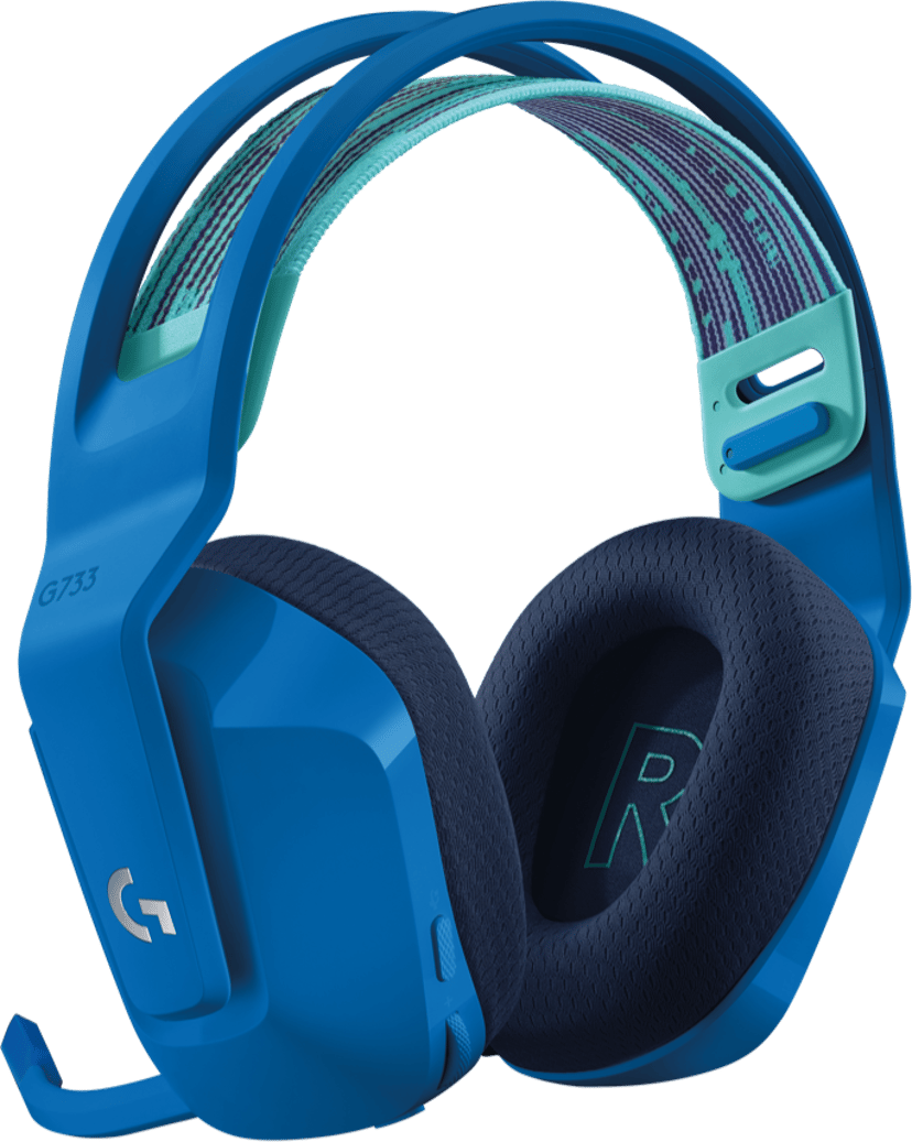 Logitech G733 Lightspeed Wireless RGB Gaming Headset Stereo Sininen