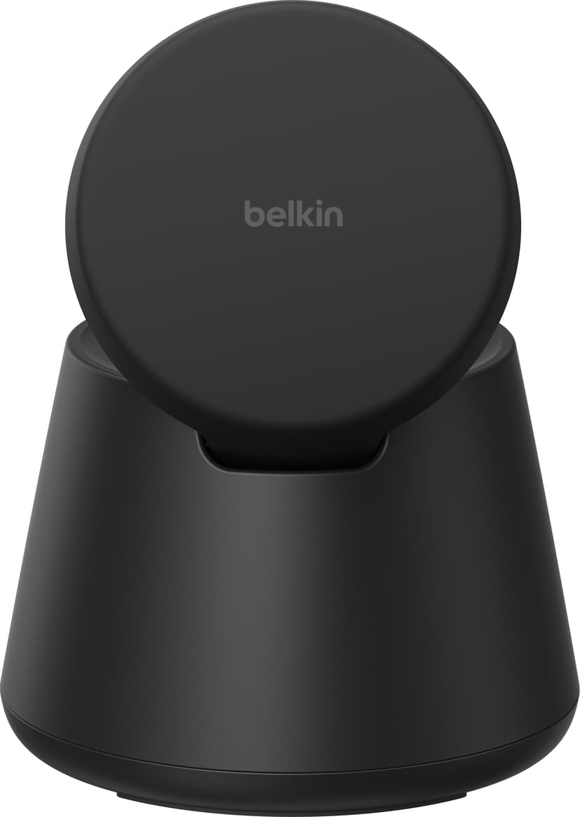 Belkin 3in1 25w Qi2 Universal Wireless Charging Station 1.5m Musta