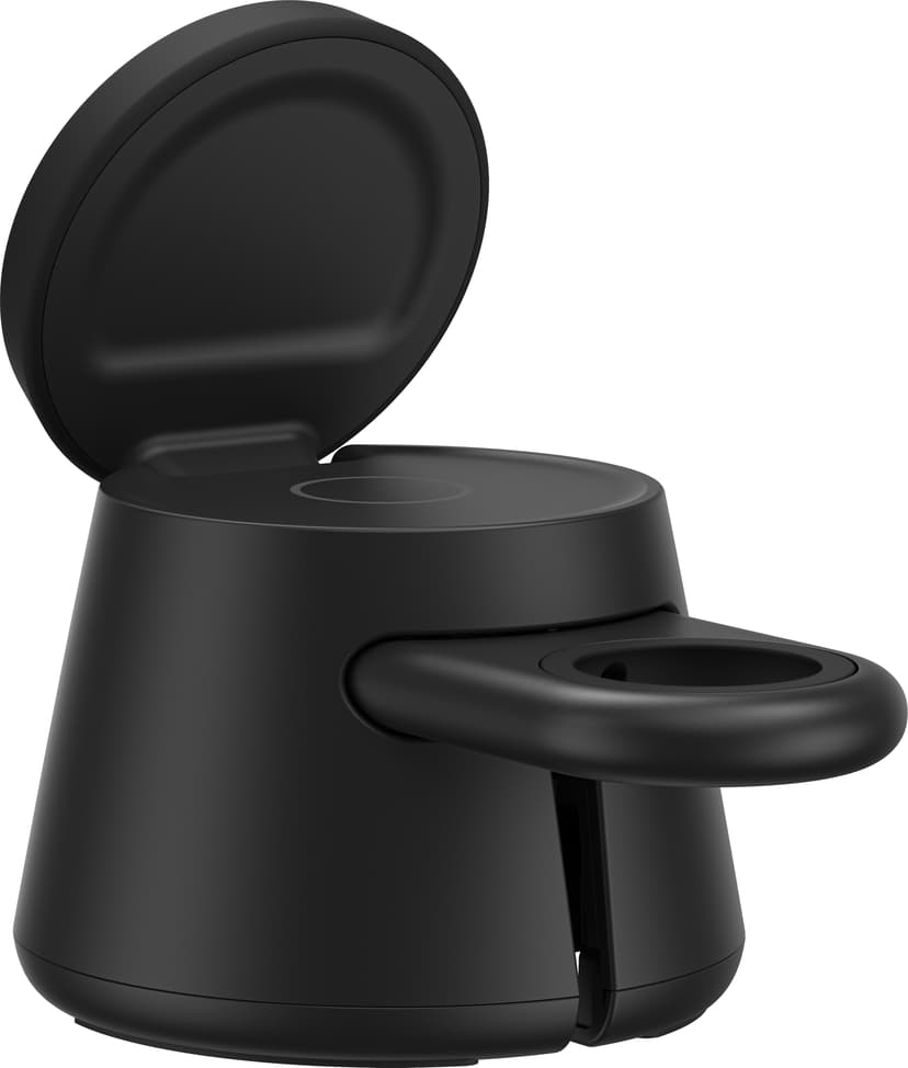Belkin 3in1 25w Qi2 Universal Wireless Charging Station 1.5m Musta