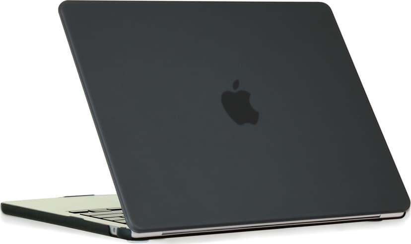 Cirafon Slim Cover til MacBook Air 13" (M2/M3/M4/M5) 13" Polykarbonat (PC) Sort, Transparent