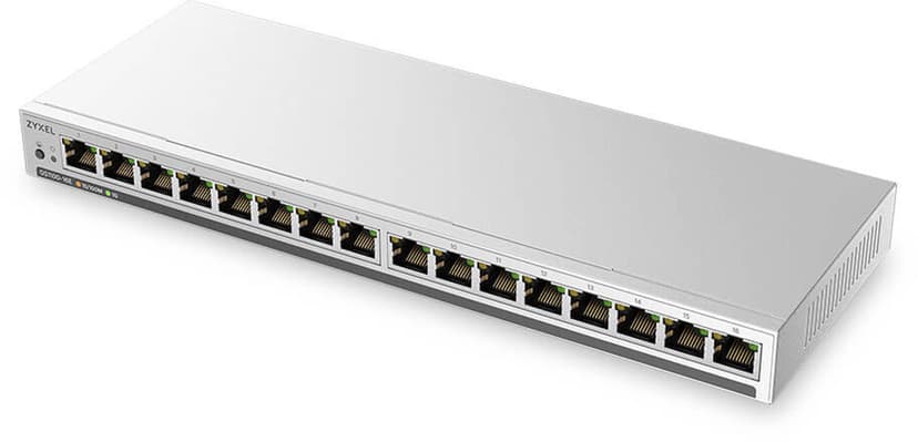 Zyxel GS1100-16E 16-portars Gigabit Slim-switch 3-pack