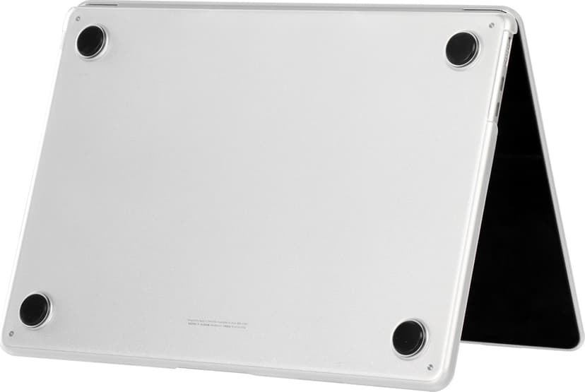 Cirafon Slim Cover til MacBook Air 13" (M2/M3/M4/M5) 13" Polykarbonat (PC) Lys grå, Transparent