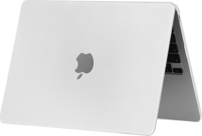 Cirafon Slim-suojakuori MacBook Air 13":lle (M2/M3/M4/M5) 13" Polykarbonaatti (PC) Läpinäkyvä, Vaaleanharmaa