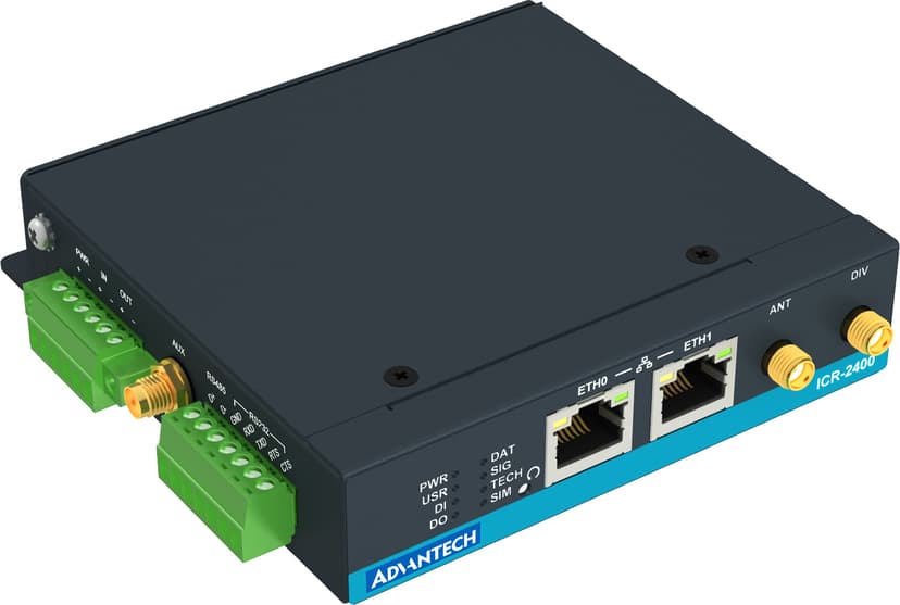 Advantech ICR-2452W 5G RedCap WiFi-reititin