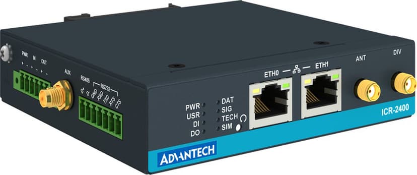 Advantech ICR-2452G 5G RedCap GNSS-reititin