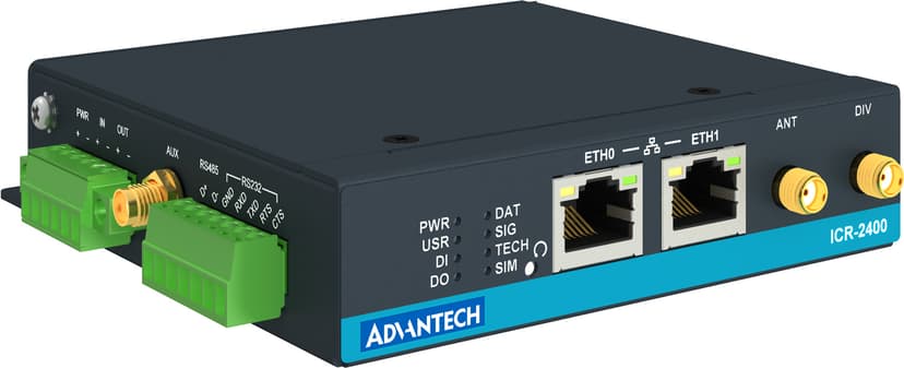 Advantech ICR-2452G 5G RedCap GNSS-reititin