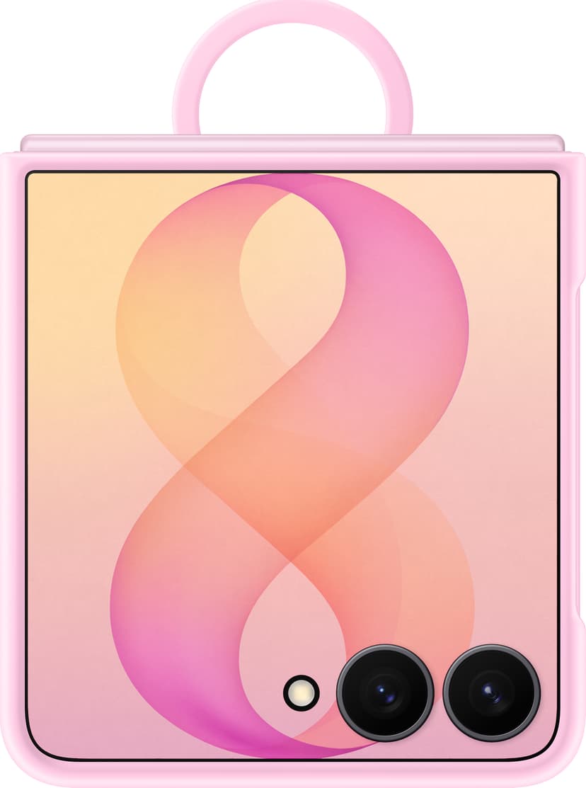 Samsung Silicone Ring Magnet Case Samsung Galaxy Z Flip8 Rosa