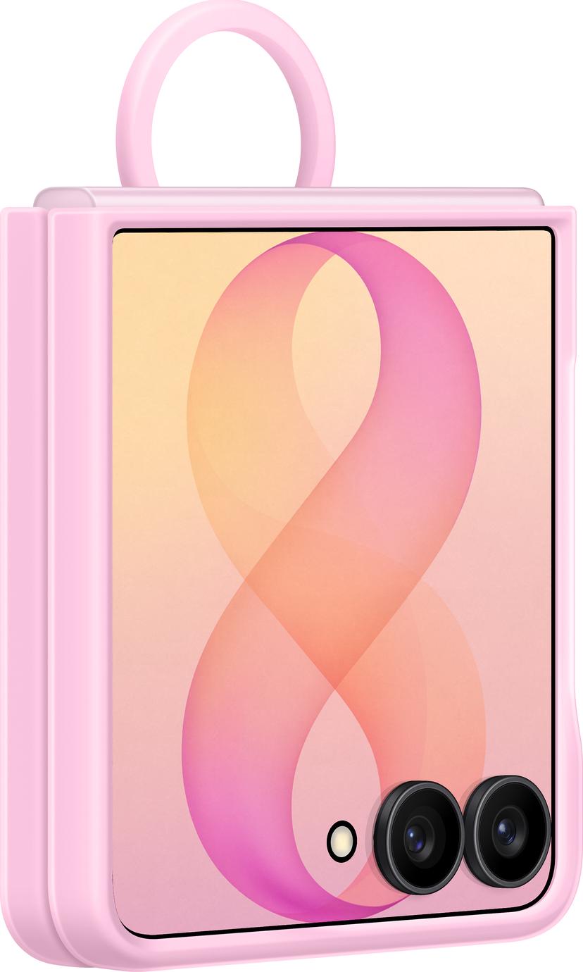 Samsung Silicone Ring Magnet Case Samsung Galaxy Z Flip8 Rosa