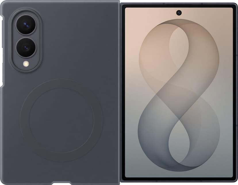 Samsung Silicone Magnet Case Samsung Galaxy Z Fold8 Musta