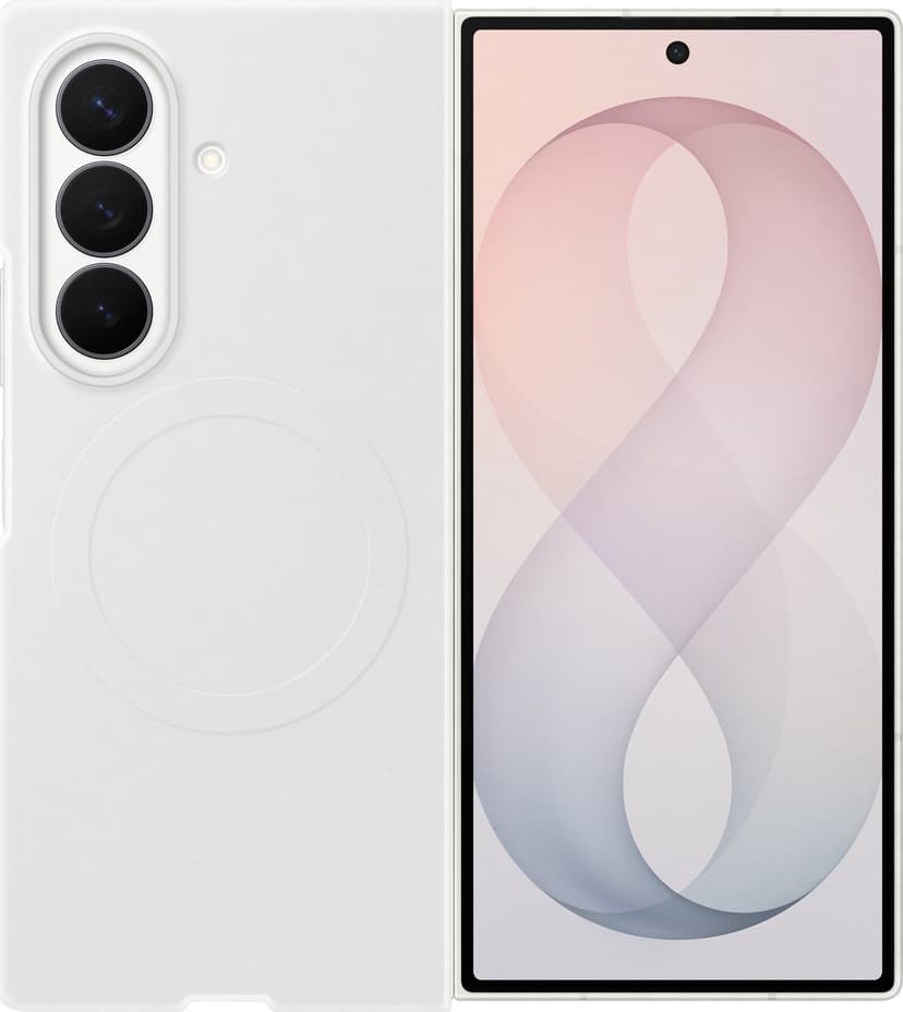 Samsung Silicone Magnet Case Samsung Galaxy Z Fold8 Ultra Hvid