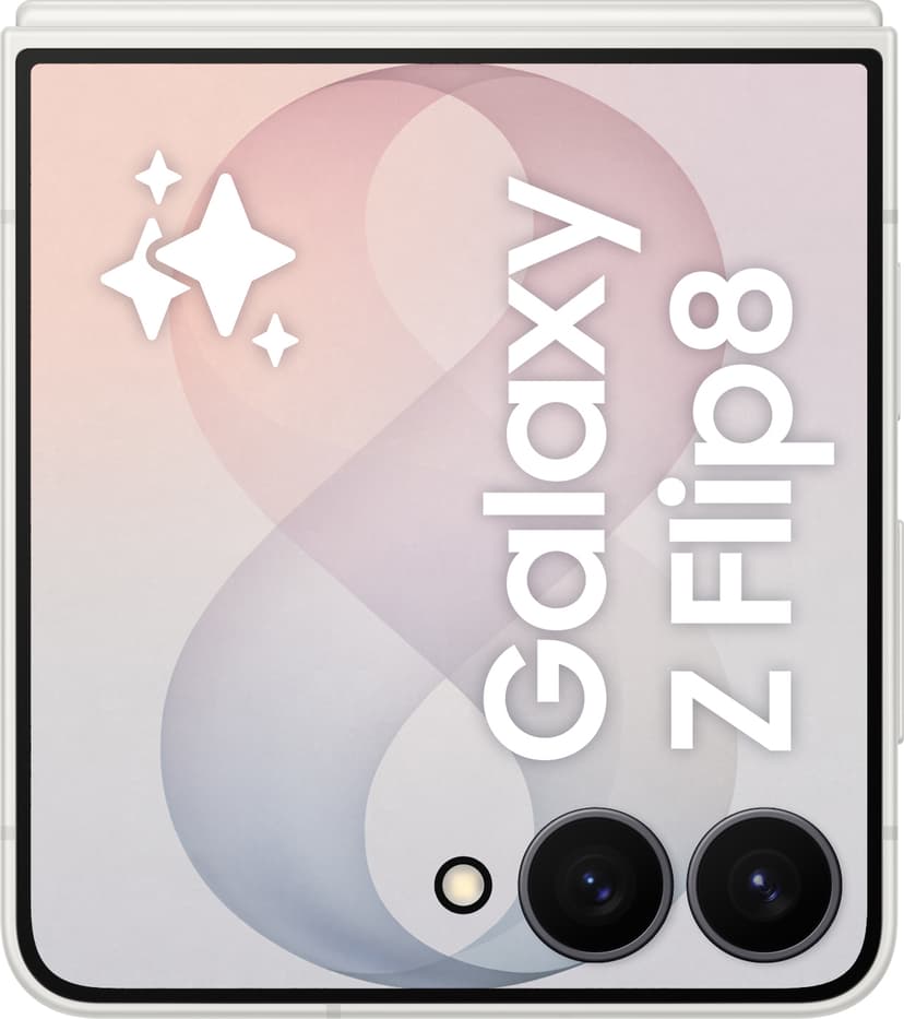 Samsung Galaxy Z Flip8 512GB Gräddfärgad