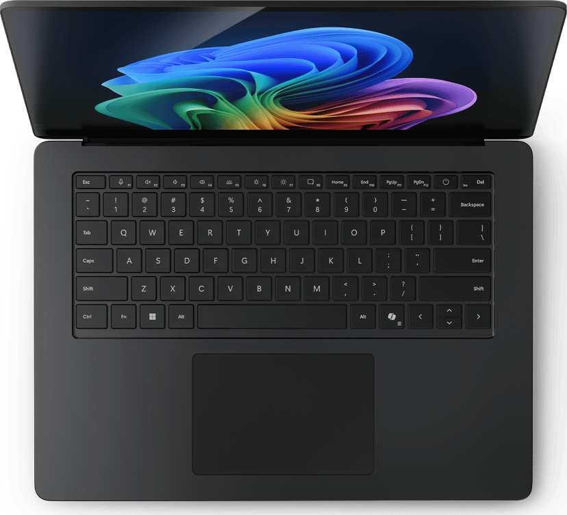 Microsoft Surface Laptop til erhverv Sort (2026) Intel Core Ultra X7 64GB 1000GB 15"