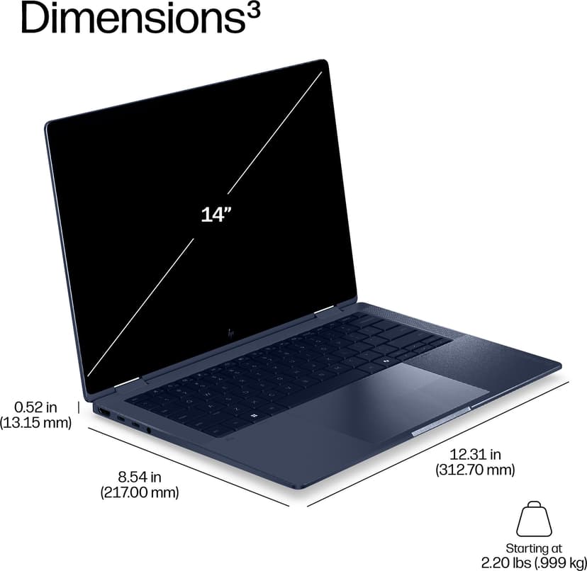 HP EliteBook X G2i Intel Core Ultra 5 32GB 512GB 14"