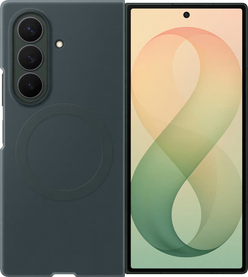 Samsung Silicone Magnet Case Samsung Galaxy Z Fold8 Ultra Vihreä