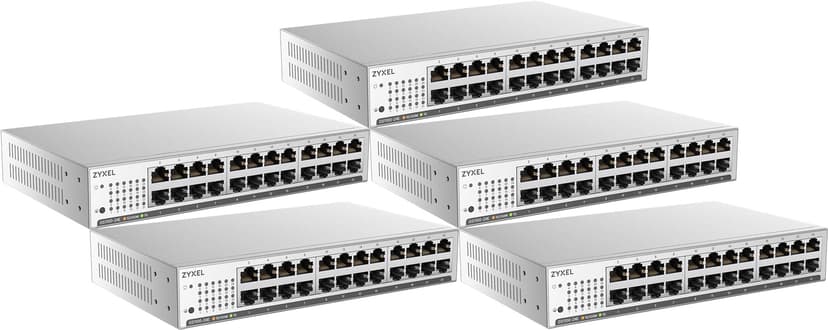 Zyxel GS1100-24E 24-portars Gigabit switch 5-pack