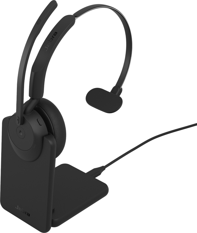 Jabra Jabra Evolve3 45 incl Stand Mono USB-A Microsoft Teams Svart