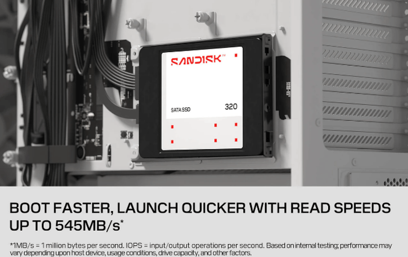 SanDisk 320 1TB SSD 2,5" SATA 6.0 Gbit/s