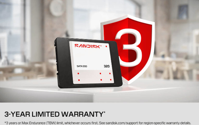 SanDisk 320 1TB SSD 2,5" SATA 6.0 Gbit/s