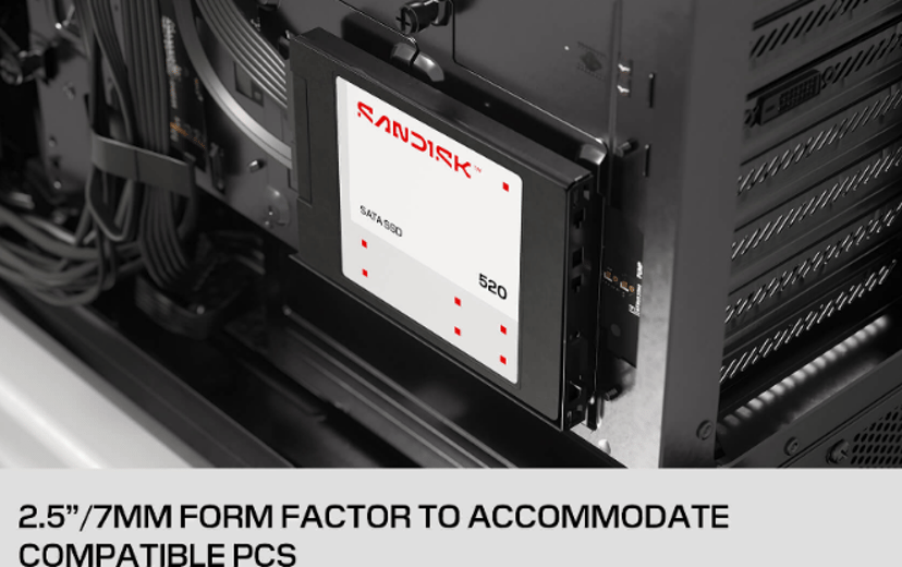 SanDisk 500 4TB SSD 2,5" SATA 6.0 Gbit/s