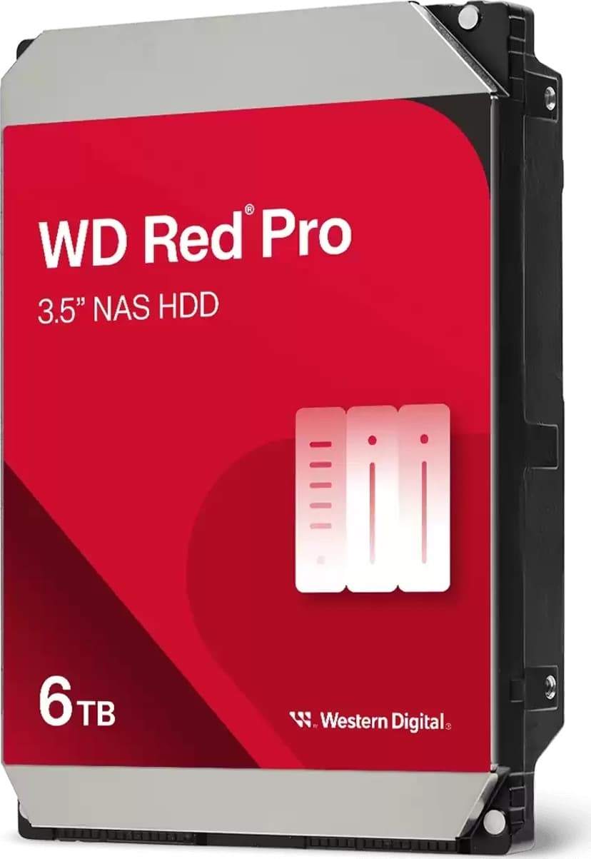 WD Red Pro 6TB 3.5" 7200r/min SATA HDD