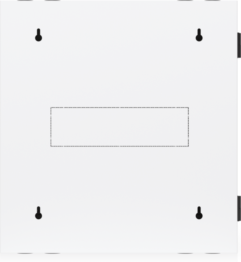 Ubiquiti 19" Rack Cabinet 12 U 70 cm Met Geperforeerde Deur En Uitslaande Achterdeur