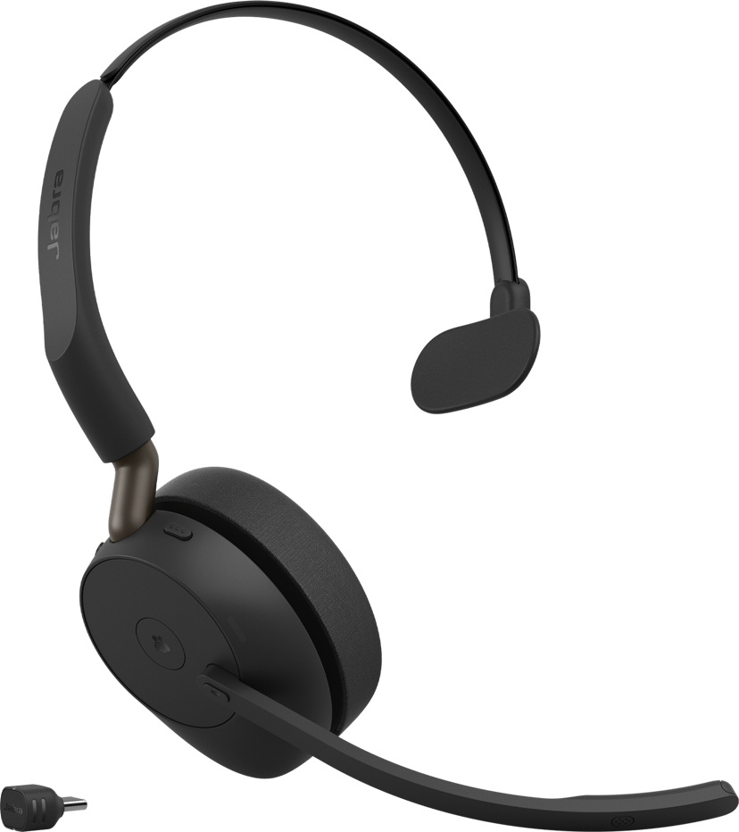 Jabra Evolve3 65 Mono USB-C Microsoft Teams Svart
