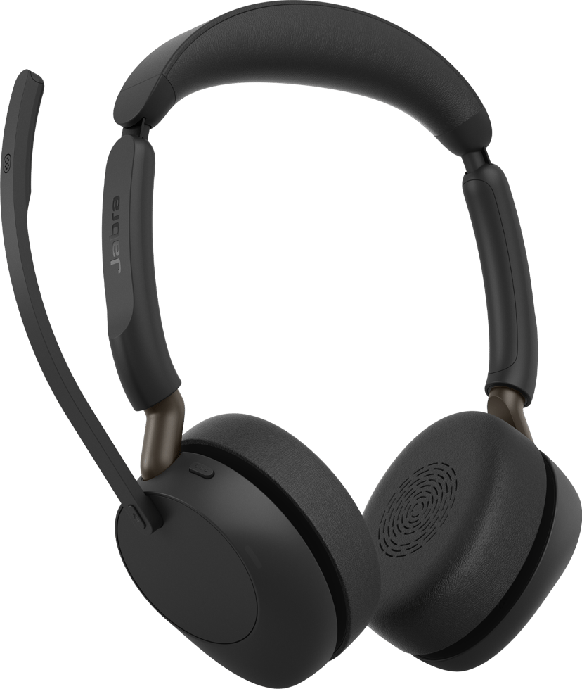Jabra Evolve3 65 incl Stand Stereo USB-C UC Svart