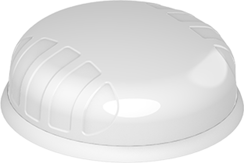 Poynting PUCK-2 v2 retningsbestemt antenne til 5G LTE 2X2 MIMO 6,5dBi hvid.
