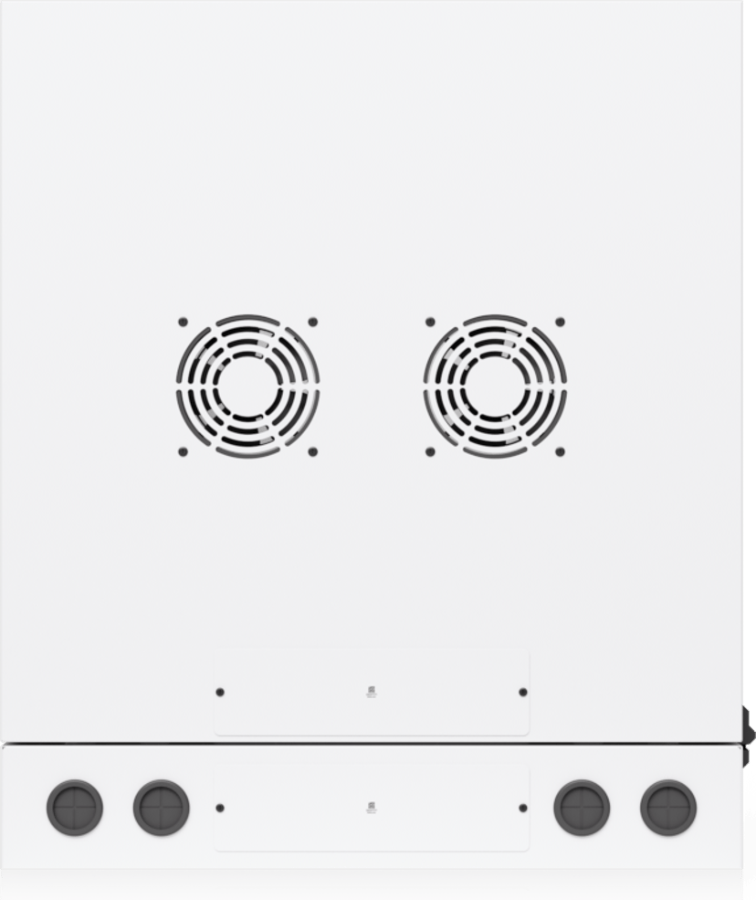 Ubiquiti 19" Rack Cabinet 12U 70cm med Glasdörr och svängbar bakdörr