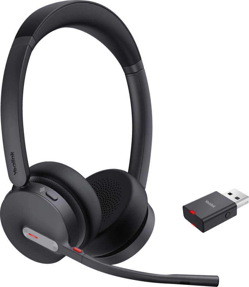 Yealink WH64 Hybrid Stereo USB-A UC Sort