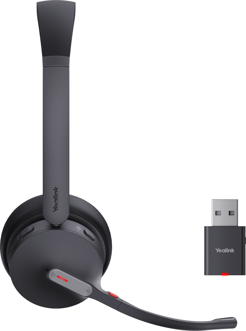 Yealink WH64 Hybrid Stereo USB-A UC Svart