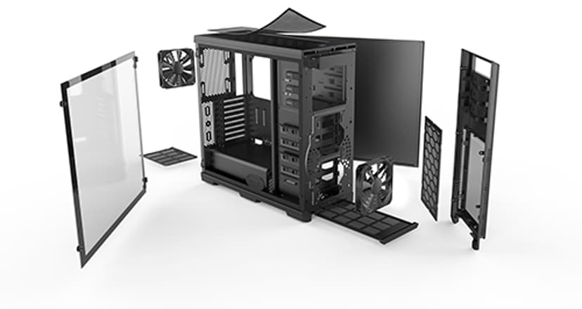 Phanteks Enthoo Pro Tempered Glass Full Tower Sort