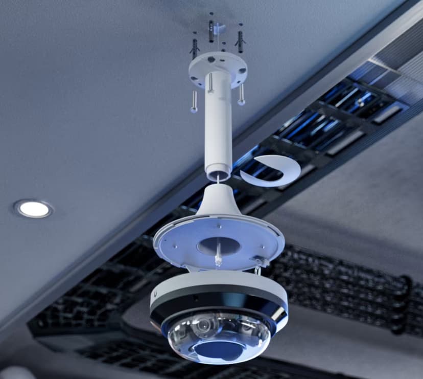 Ubiquiti AI Multi Sensor 4 Kamera Pendelfäste Vit