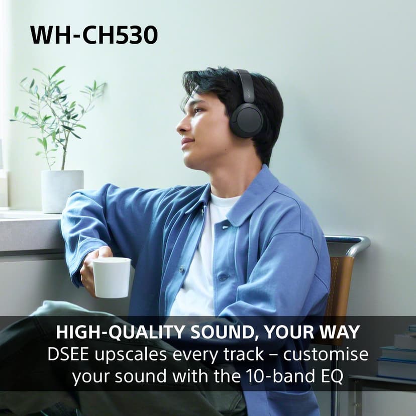 Sony WH-CH530 Stereo Blå