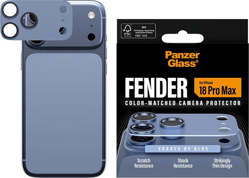 Panzerglass Fender Camera Protector Blue iPhone 18 Pro Max