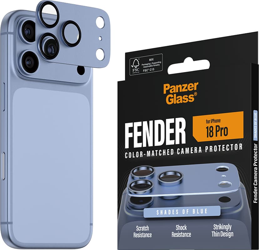 Panzerglass Fender Camera Protector Blue iPhone 18 Pro