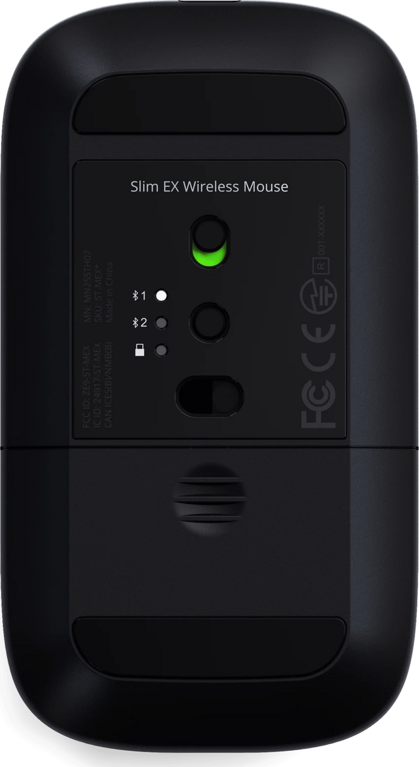 Satechi Slim EX RF trådløs + Bluetooth Mus Svart