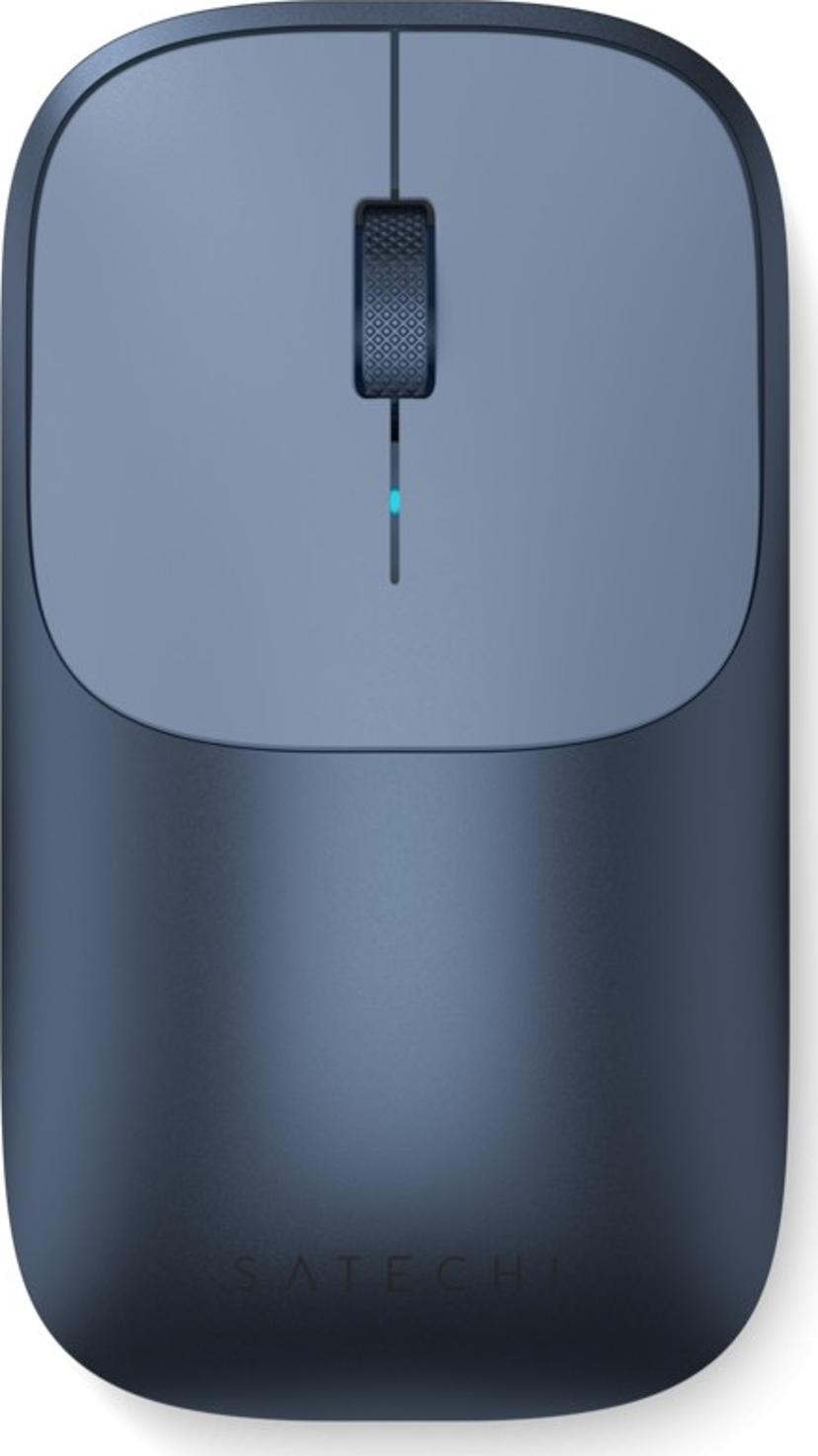 Satechi Slim EX Trådlös RF + Bluetooth Mus Blå