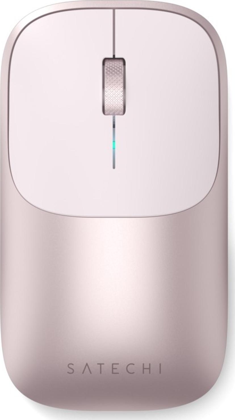 Satechi Slim EX Trådlös RF + Bluetooth Mus Rosa
