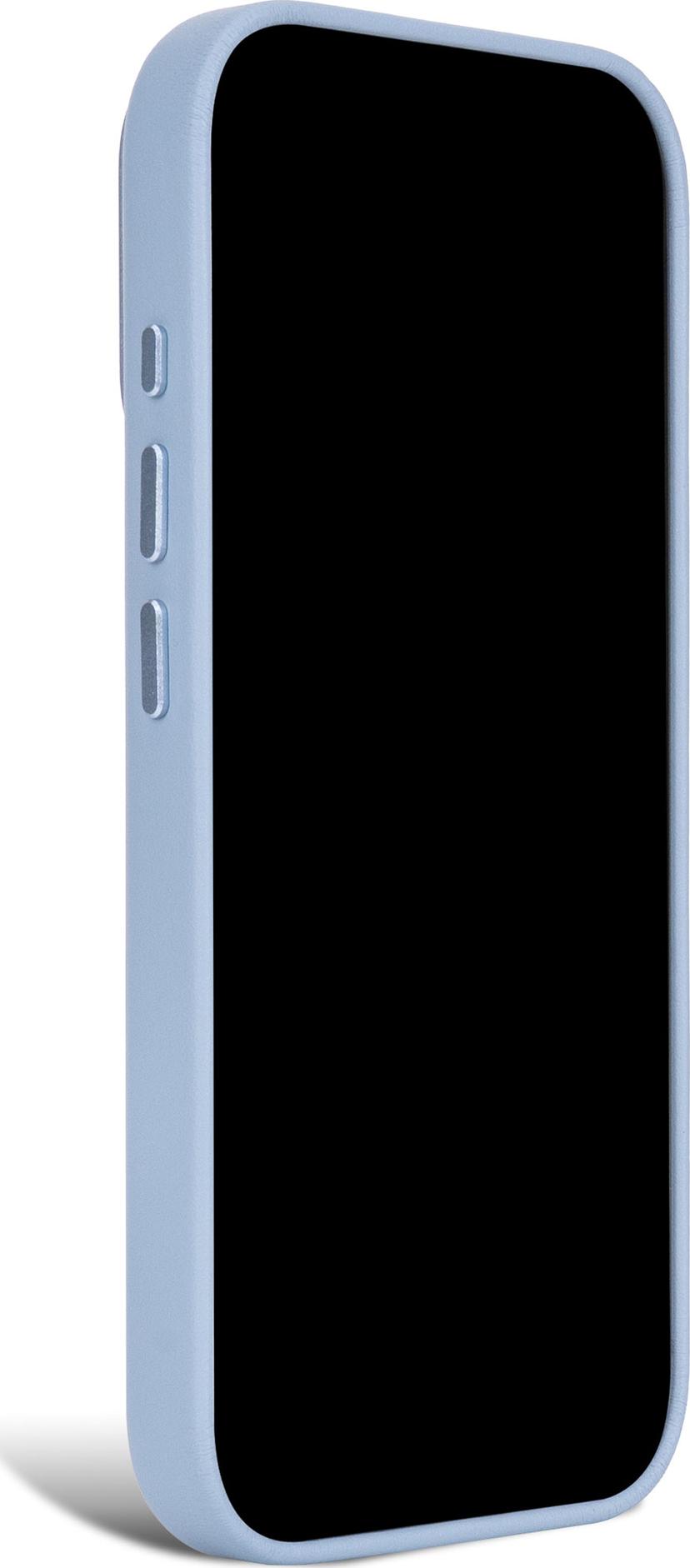 Decoded Leather Backcover iPhone 18 Pro Max Blå