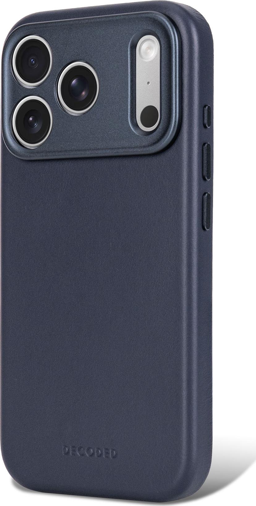 Decoded Leather Backcover iPhone 18 Pro Max Midnatt
